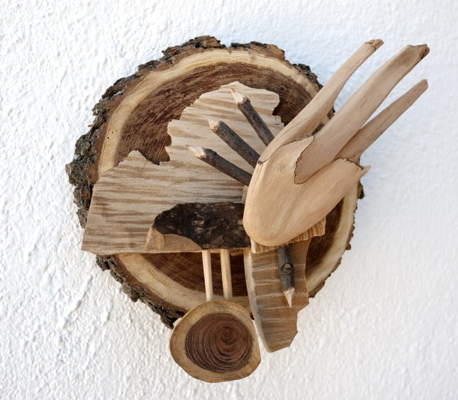 Evening, from the Tree Time sculpture series by Emily C-D.