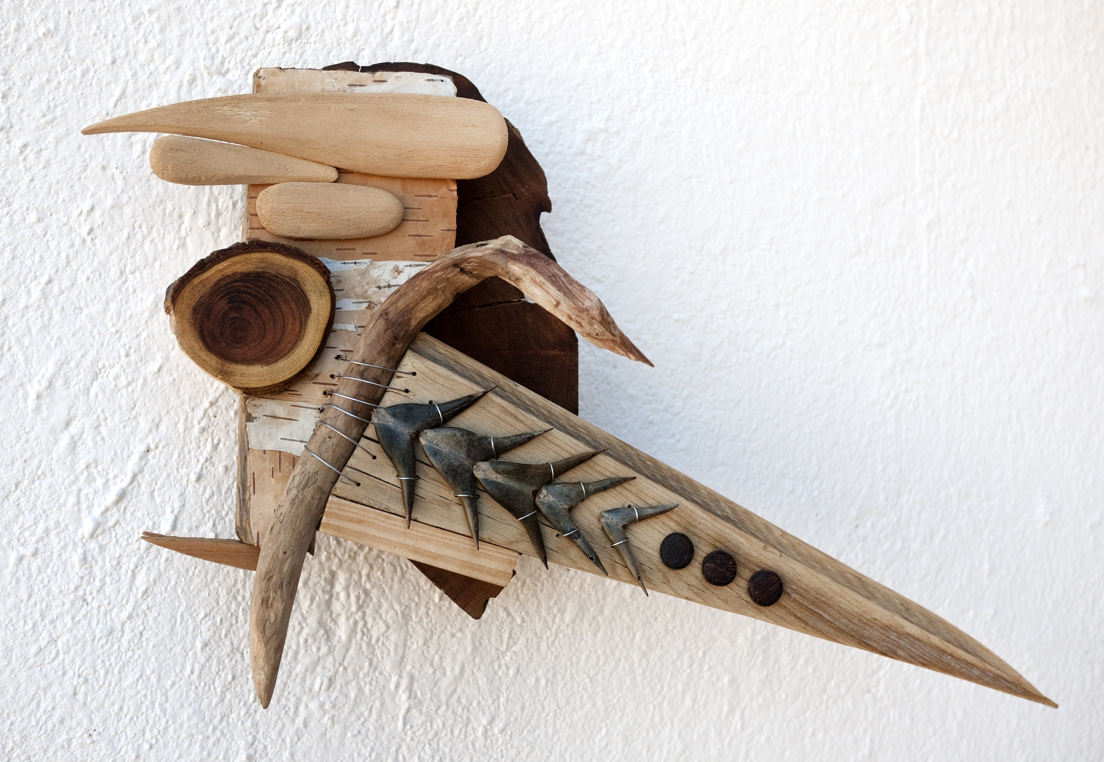 Exhale, from the Tree Time sculpture series by Emily C-D.