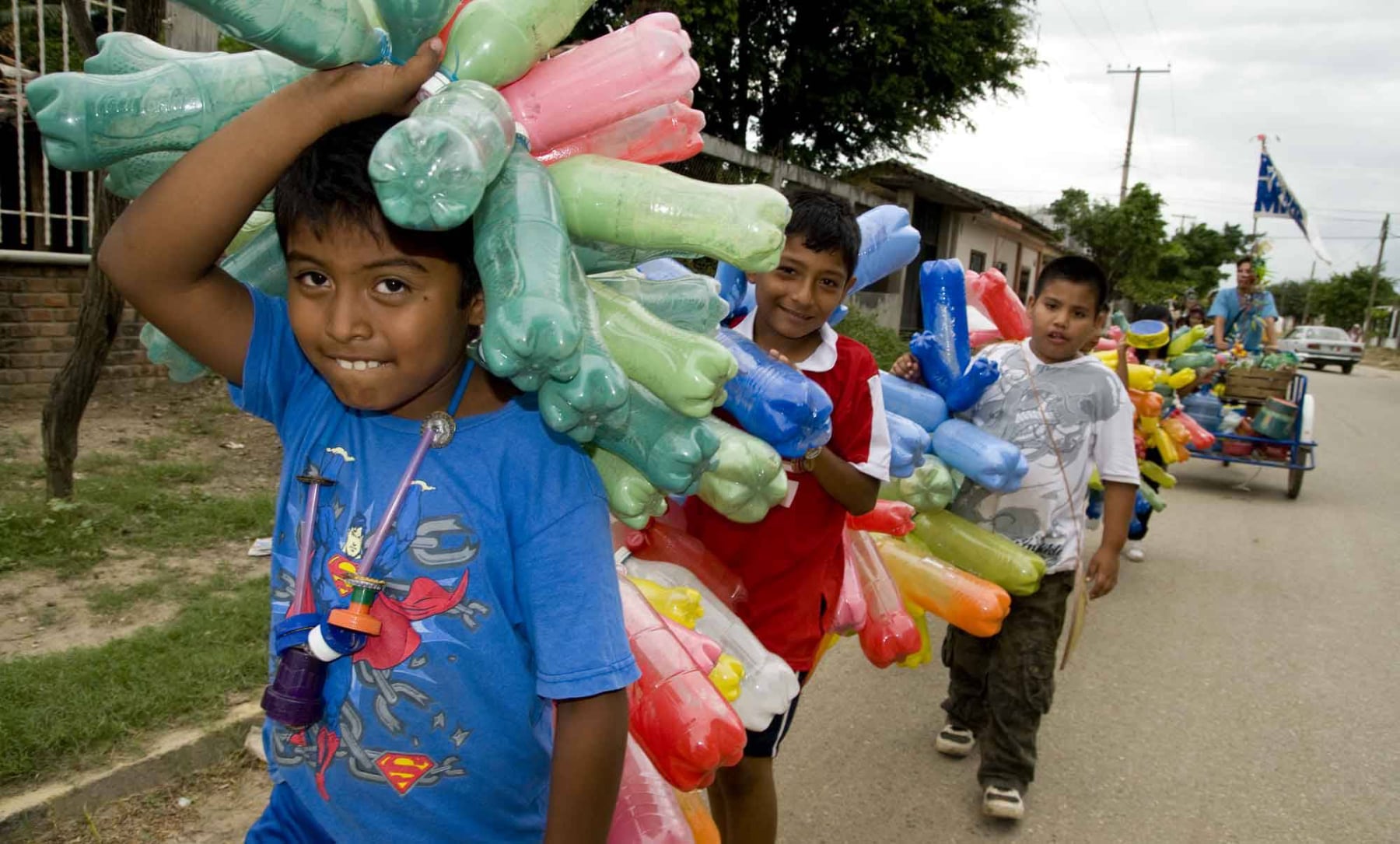 River for a Thousand Years, action by Emily C-D during her residency at Gubidxa Gallery, Oaxaca, MX, 2011