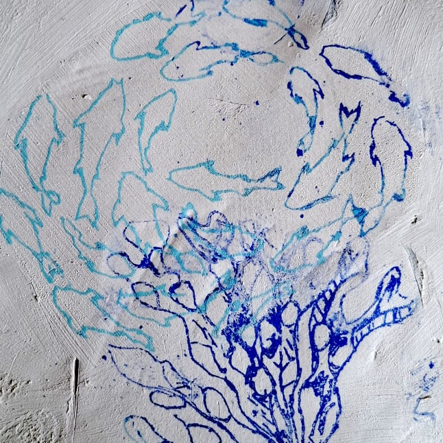 We Are the Watershed ceramic graphic transfer workshop in San Diego, CA.